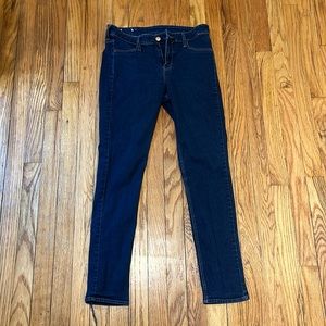 H&M Medium Wash Skinny Ankle Jeans- Size 28